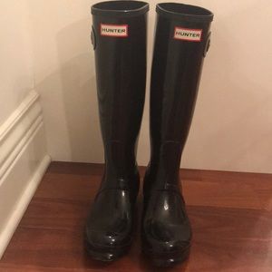 Hunter Women’s Original Tall Boot BARELY WORN
